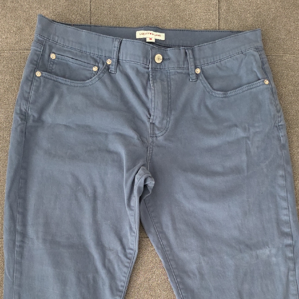 Lucky Brand Men's Slate Blue Chinos